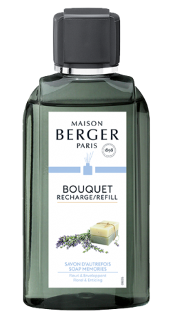 Recarga Maison Berger - para varitas aromáticas - Soap Memories - 200 ml