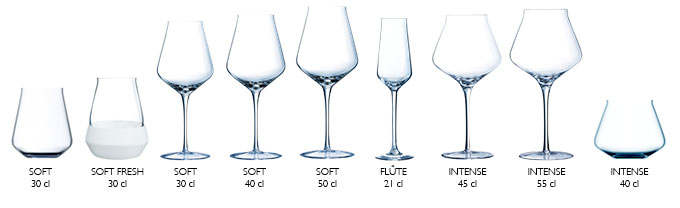 Copas para vino blanco Chef & Sommelier Reveal Up - 400 ml - 6 unidades