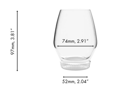 Vasos de whisky Riedel All American Bourbon - 250 ml - 2 piezas