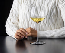 Copa de vino blanco Riedel Fatto A Mano Black Tie - Chardonnay - 660 ml