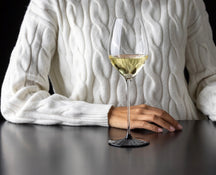 Copa de vino blanco Riedel Fatto A Mano Black Tie - Sauvignon Blanc / Champagne - 464 ml