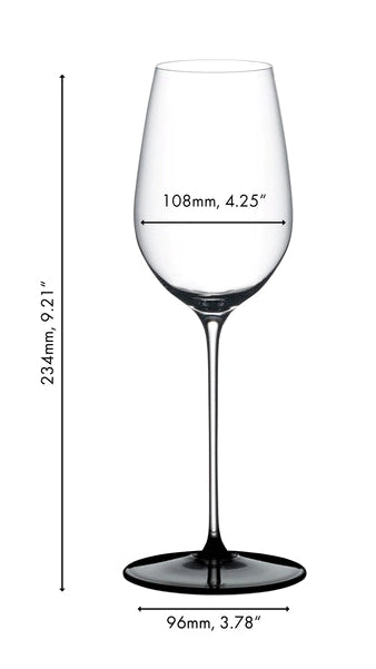 Copa de vino blanco Riedel Fatto A Mano Black Tie - Riesling - 400 ml