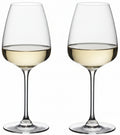 Copas de vino blanco Riedel Grape@Riedel - Vino blanco / Rosado / Champán / Spritz - 550 ml - 2 unidades