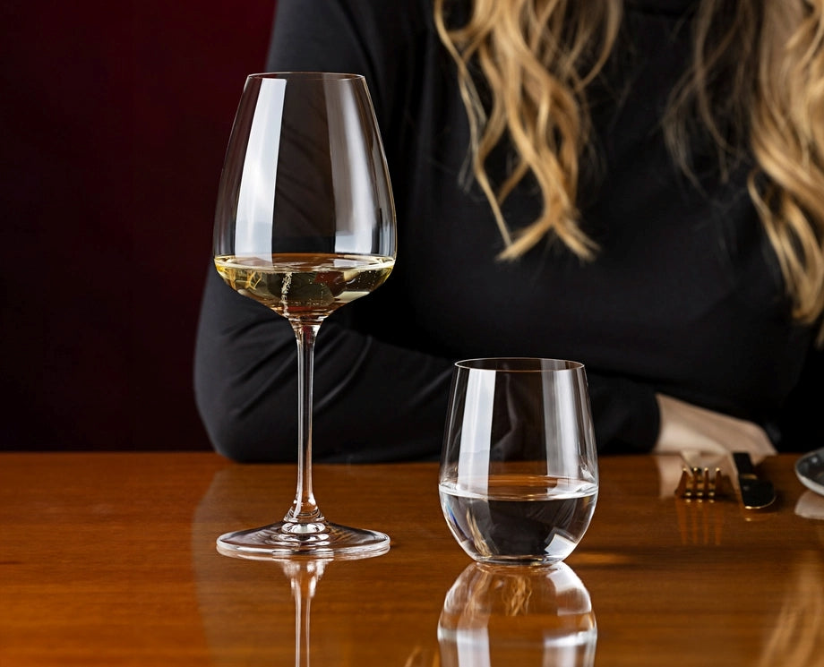 Copas de vino blanco Riedel Grape@Riedel - Vino blanco / Rosado / Champán / Spritz - 550 ml - 2 unidades
