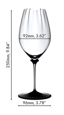 Copa de vino blanco Riedel Fatto A Mano Performance - Riesling - Base negra - 623 ml