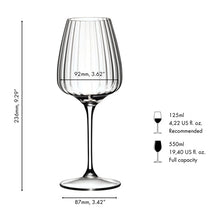 Copas de cóctel / copas de spritz - Set para mezclar Spritz - 550 ml - 4 unidades