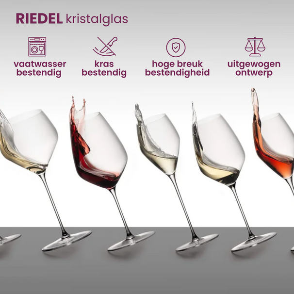 Copas de Oporto Riedel Vinum - 240 ml - 2 unidades