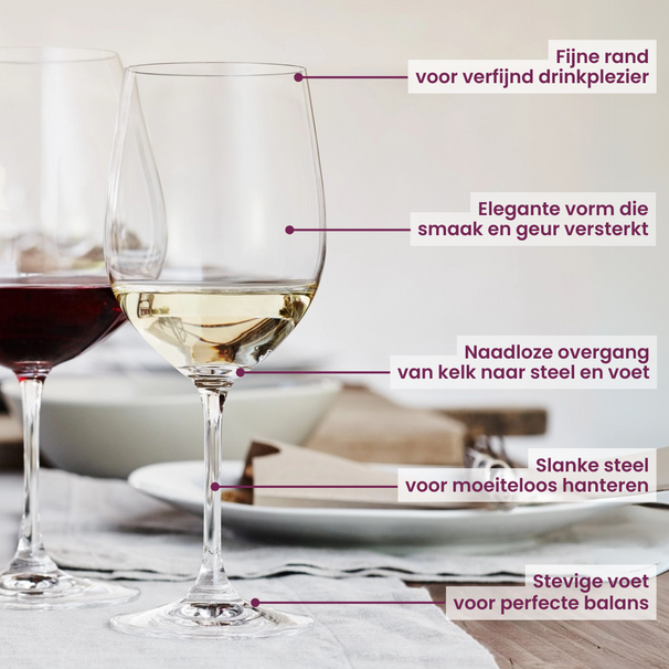 Riedel Copas de vino blanco Vinum - Riesling / Grand Cru - 400 ml - 2 unidades