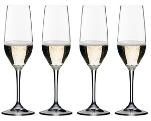 Copas de champán Riedel Vivant - 290 ml - 4 unidades