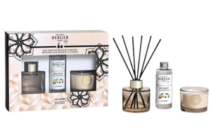 Maison Berger Set de regalo - Palitos aromáticos y vela perfumada - Eternity Nude - Lady Flower