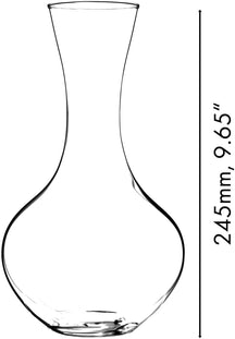 Set de copas de vino tinto Riedel O Wine - 4 unidades con decantador Syrah