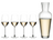 Set de copas de vino Riedel - Copas de vino blanco - Veritas - Riesling / Zinfandel + Decantador Wine Friendly