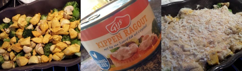 Una cazuela fácil y nutritiva con pollo, brócoli y una salsa ragú cremosa