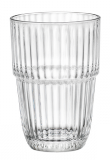 Bormioli Rocco Vasos Longdrink Apilables - Vasos de agua - Barshine - 380 ml - 6 unidades