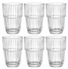 Bormioli Rocco Vasos Longdrink Apilables - Vasos de agua - Barshine - 380 ml - 6 unidades
