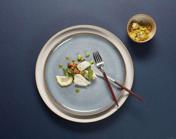 ASA Selection Platos de desayuno / postre Saisons Denim ø 21 cm - 4 unidades