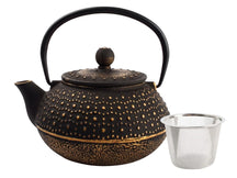 Salt & Pepper Tetera My Tea Negro / Oro 800 ml