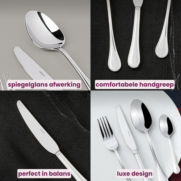 Sambonet Set de cubiertos Royal - RVS - 36 piezas / 6 personas
