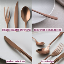 Sambonet Set de cubiertos Taste - Vintage Cobre - 36 piezas / 6 personas