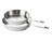 Set de sartenes Beka Maestro de acero inoxidable 2 piezas ø 24 y 28 cm - apto para todas las fuentes de calor - sin revestimiento antiadherente