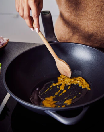 Wok Beka Energy R con asa opuesta ø 30 cm - capa antiadherente cerámica