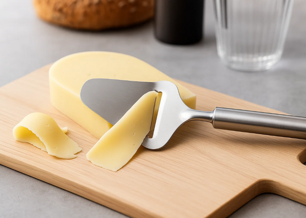 Cookinglife Rallador de queso acero inoxidable 23 cm