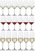 Set de copas de vino Schott Zwiesel Tulipán 18 piezas - Copas para vino tinto, vino blanco y champán