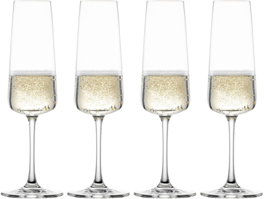Schott Zwiesel Copas de champán - Flutes - MioVino - 260 ml - 4 piezas