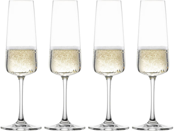 Schott Zwiesel Copas de champán - Flutes - MioVino - 260 ml - 4 piezas