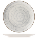 Cosy & Trendy Platos para cena Sintra Azul Polvoriento ø 26 cm - 4 piezas