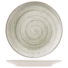 Cosy & Trendy Platos para cena Sintra Verde Hiedra ø 26 cm - 4 piezas