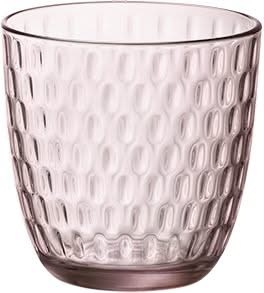 Bormioli Rocco Vasos de agua de colores 290 ml - Set de vasos Slot - 18 unidades