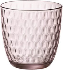 Bormioli Rocco Vasos de agua de colores 290 ml - Set de vasos Slot - 18 unidades