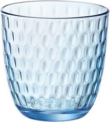 Bormioli Rocco Vasos de agua de colores 290 ml - Set de vasos Slot - 18 unidades