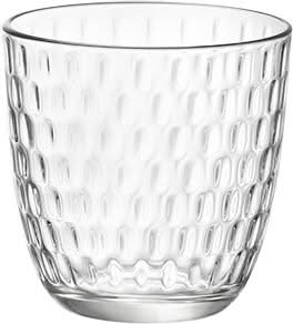 Bormioli Rocco Vasos de agua de colores 290 ml - Set de vasos Slot - 18 unidades