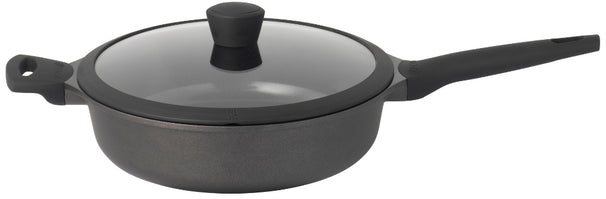 Sartén para aperitivos / sartén para saltear con tapa Ceramic Deluxe ø 28 cm - revestimiento antiadherente cerámico