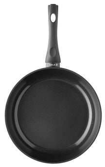 Sola Set de ollas Stonehenge 2 piezas - Sartén ø 28 cm y Sartén para aperitivos con tapa ø 28 cm - revestimiento antiadherente cerámico