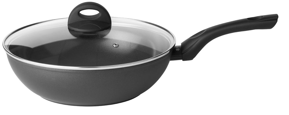 Sola Set de ollas Stonehenge 2 piezas - Sartén ø 28 cm y Wok ø 28 cm - revestimiento antiadherente cerámico
