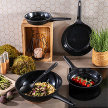 Sola Set de sartenes Ceramic Deluxe 2 piezas ø 24 y 28 cm - recubrimiento antiadherente cerámico
