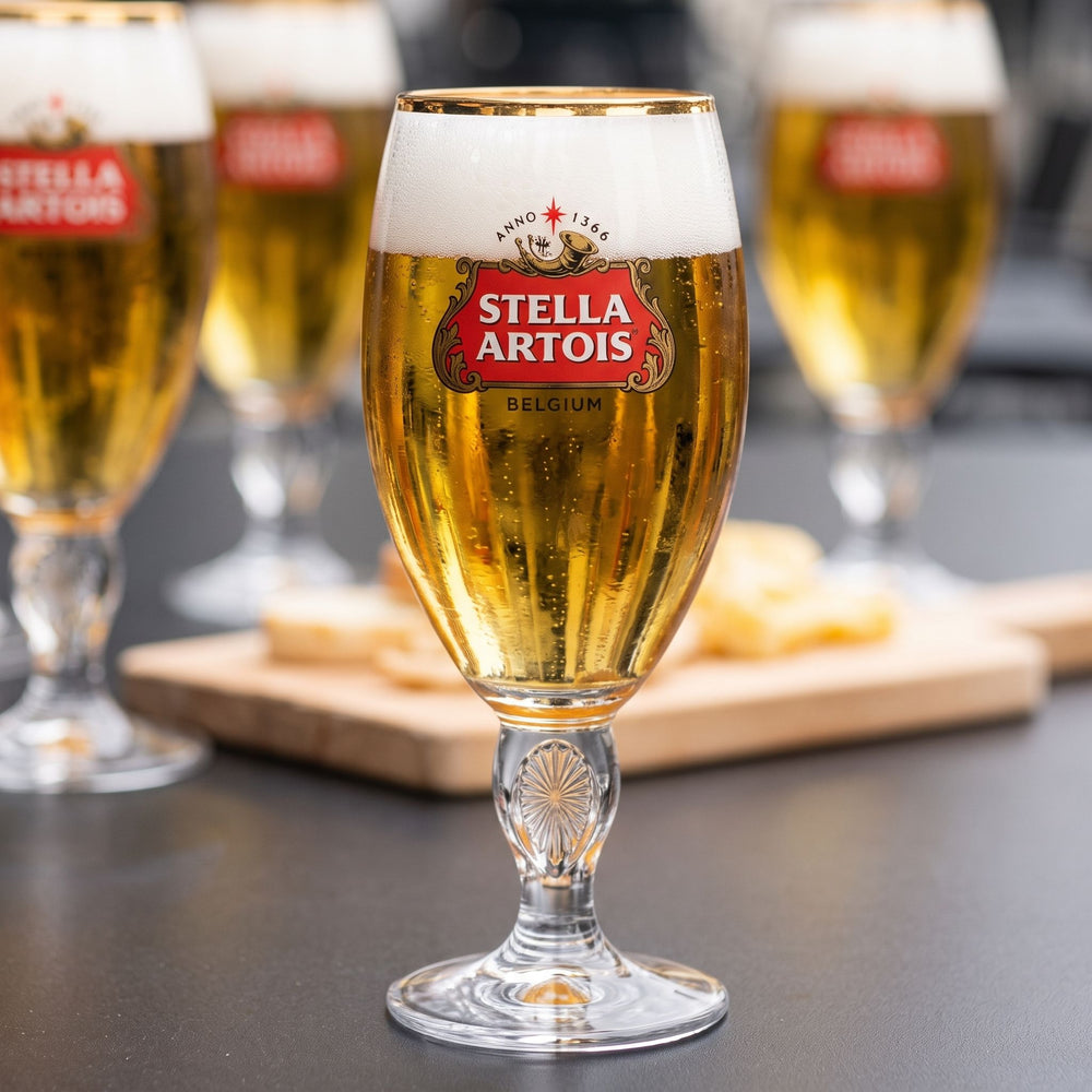 Stella Artois vasos de cerveza - Cáliz - 250 ml - 6 piezas
