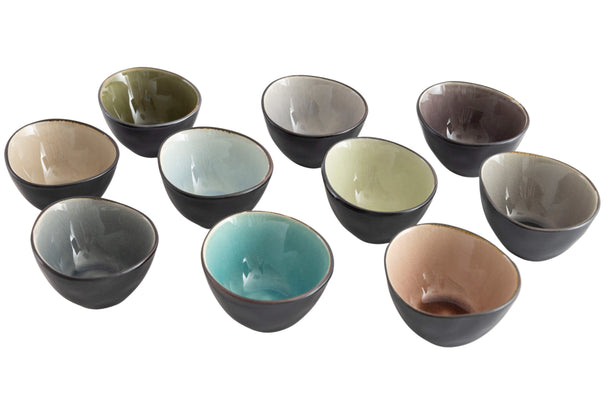 Platos pequeños / platos para dips Streetfood 9 x 7 cm / 100 ml - 10 piezas Cosy & Trendy
