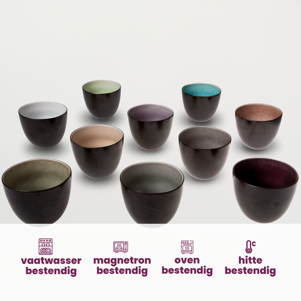 Tazas de café Cosy & Trendy Streetfood 230 ml - 10 unidades