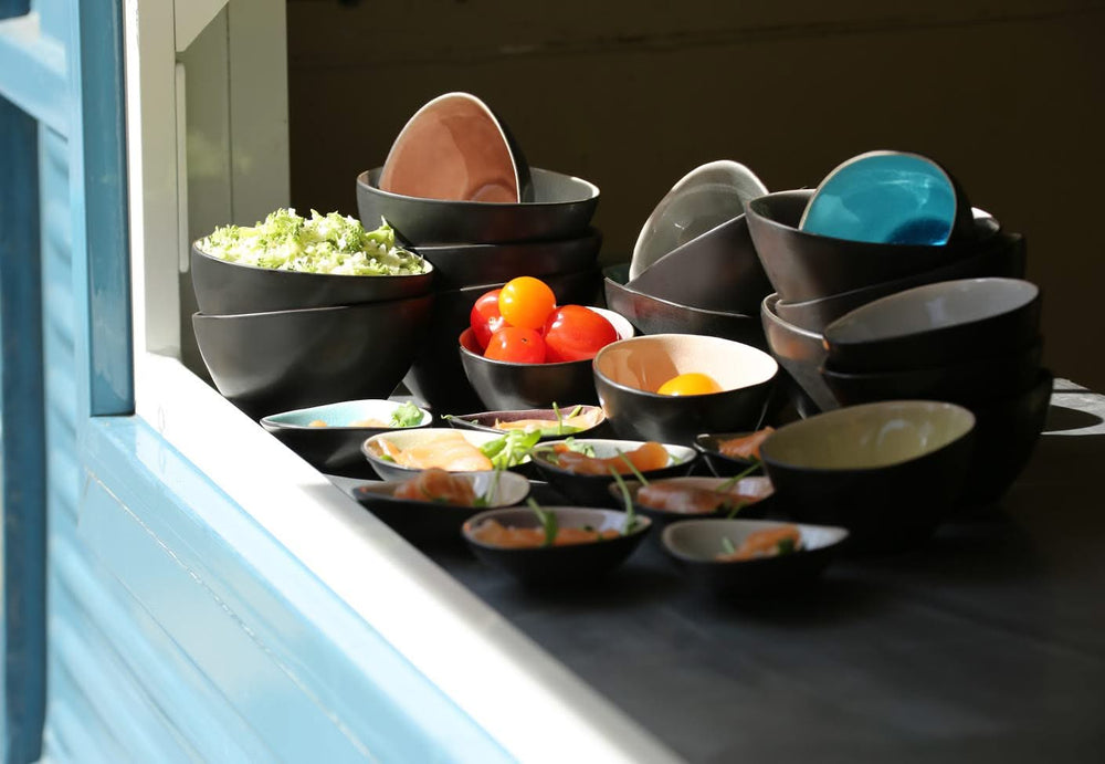 Platos pequeños / platos para dips Streetfood 9 x 7 cm / 100 ml - 10 piezas Cosy & Trendy