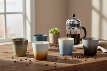 Set de café Studio Tavola - Tazas de café y tazas de capuchino - Storm - 12 piezas