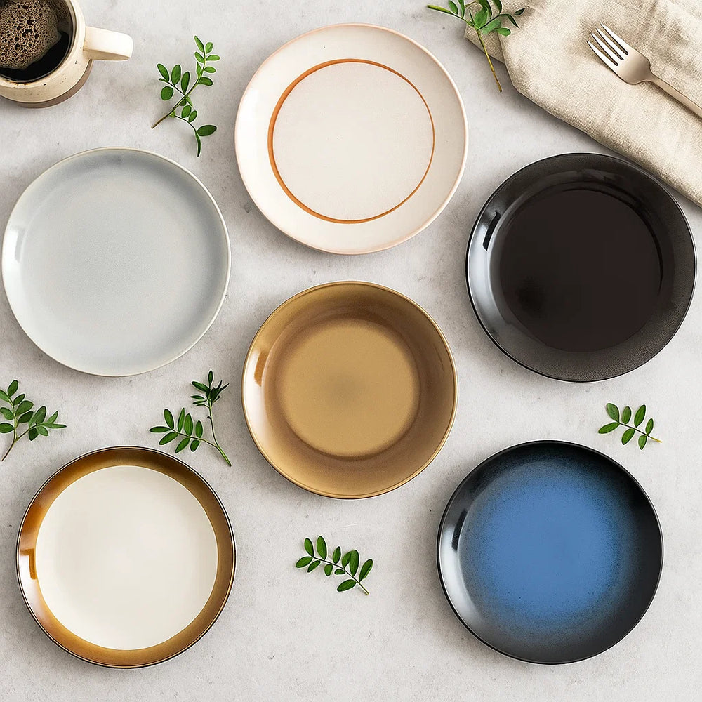 Platos para desayuno / postre Studio Tavola Earth ø 20 cm - 6 unidades