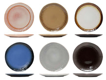 Juego de vajilla Studio Tavola Earth 30 piezas / 6 personas - 6 platos llanos, 6 platos para desayuno, 6 cuencos, 6 tazas de café y 6 vasos de café