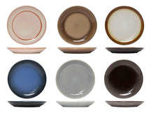 Juego de vajilla Studio Tavola Earth 30 piezas / 6 personas - 6 platos llanos, 6 platos para desayuno, 6 cuencos, 6 tazas de café y 6 vasos de café