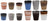 Set de café Studio Tavola - Tazas de café y cappuccino - Earth - 12 unidades