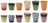 Set de café Studio Tavola - Tazas de café y tazas de capuchino - Fire - 12 piezas