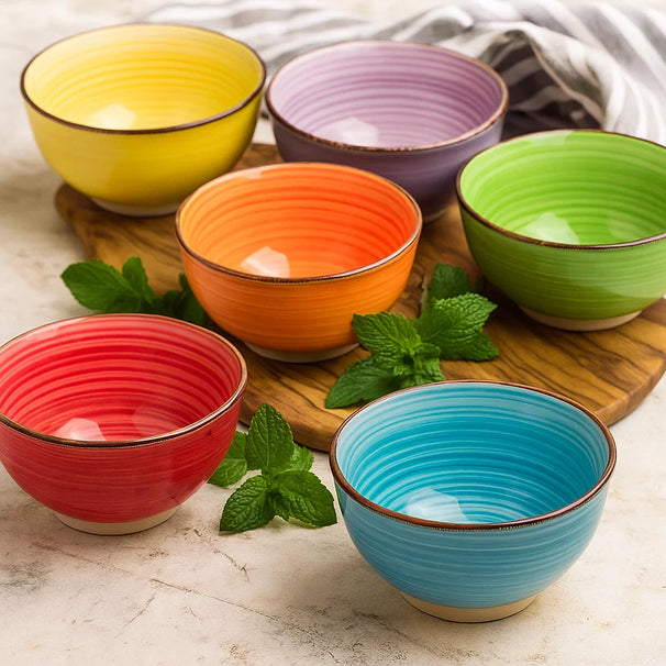 Cuencos pequeños Studio Tavola Sunny Summer ø 12 cm - 6 unidades
